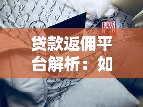 贷款返佣平台解析：如何通过返佣节省贷款成本？