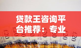 贷款王咨询平台推荐：专业贷款顾问帮你快速解决资金难题