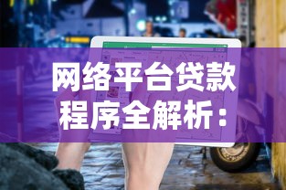 网络平台贷款程序全解析：申请到放款的完整流程指南