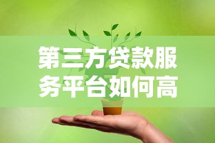 第三方贷款服务平台如何高效解决企业融资难题