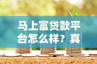 马上富贷款平台怎么样？真实测评+申请攻略全解析