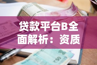 贷款平台B全面解析：资质、利率、申请流程全攻略