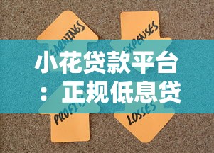 小花贷款平台：正规低息贷款，快速放款解决资金难题