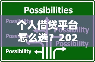 个人借贷平台怎么选？2023正规借款渠道全攻略