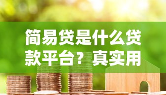 简易贷是什么贷款平台？真实用户测评与申请全指南