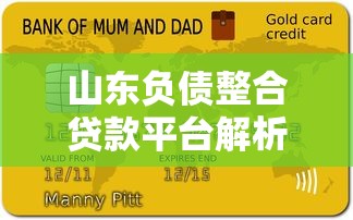 山东负债整合贷款平台解析：正规渠道与申请攻略