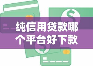 纯信用贷款哪个平台好下款？2023年最新实测推荐
