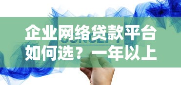 企业网络贷款平台如何选？一年以上运营机构深度解析