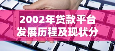 2002年贷款平台发展历程及现状分析