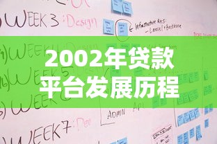 2002年贷款平台发展历程及现状分析