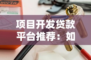 项目开发贷款平台推荐：如何选择靠谱的贷款渠道？