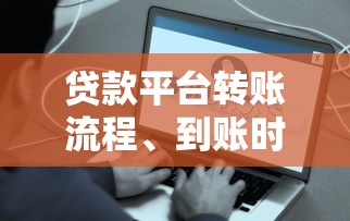 贷款平台转账流程、到账时间及常见问题全解析