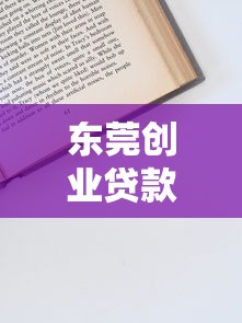 东莞创业贷款平台推荐：申请条件、流程及最新政策解读