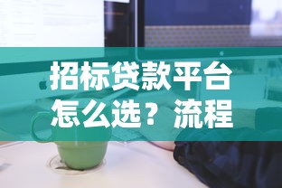 招标贷款平台怎么选？流程、优势及注意事项全解析