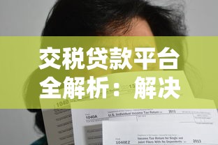 交税贷款平台全解析：解决企业税务资金难题的实用指南