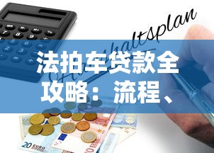 法拍车贷款全攻略：流程、平台选择及避坑指南