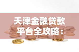 天津金融贷款平台全攻略：如何选择最适合你的贷款方案