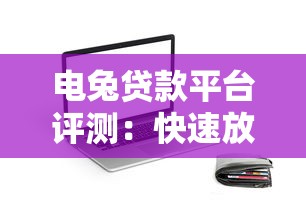 电兔贷款平台评测：快速放款与低息贷款的优势解析