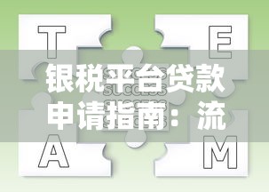 银税平台贷款申请指南：流程、条件及常见问题解析