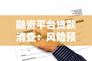 融资平台贷款清查：风险预警与合规应对全解析