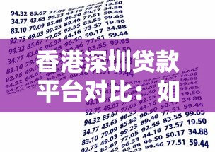 香港深圳贷款平台对比：如何选择靠谱借贷渠道？