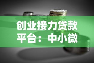 创业接力贷款平台：中小微企业融资难题破解指南