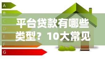 平台贷款有哪些类型？10大常见贷款平台解析