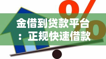 金借到贷款平台：正规快速借款渠道解析与使用指南