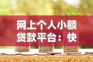 网上个人小额贷款平台:快速借款避坑指南 网上个人小额贷款平台:快速借款避坑指南