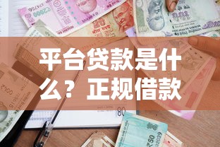 平台贷款是什么？正规借款平台选择指南