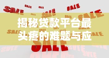 揭秘贷款平台最头疼的难题与应对策略