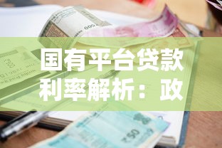 国有平台贷款利率解析：政策优势与申请指南