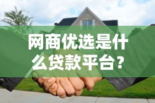 网商优选是什么贷款平台？正规性、申请流程、适合人群全解析