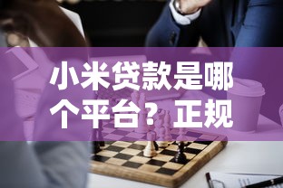 小米贷款是哪个平台？正规贷款产品详细解析