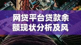 网贷平台贷款余额现状分析及风险应对策略