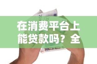 在消费平台上能贷款吗？全面解析优缺点与注意事项