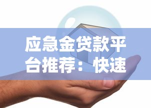 应急金贷款平台推荐：快速下款、低息安全的借贷选择