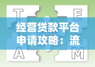 经营贷款平台申请攻略：流程、条件及常见问题解析