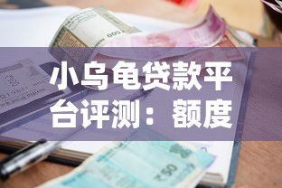 小乌龟贷款平台评测：额度、利率、申请流程全解析