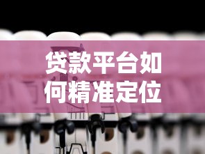 贷款平台如何精准定位用户需求与市场方向
