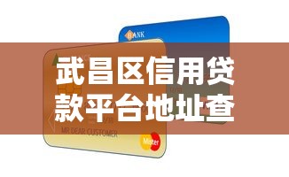 武昌区信用贷款平台地址查询及办理指南