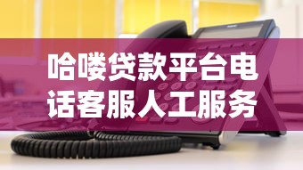 哈喽贷款平台电话客服人工服务使用指南