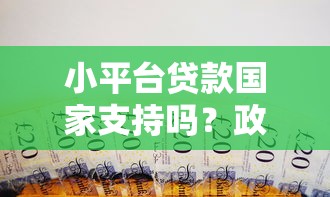 小平台贷款国家支持吗？政策解读与风险提示