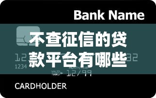 不查征信的贷款平台有哪些？急需用钱必看攻略