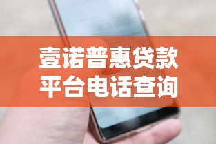 壹诺普惠贷款平台电话查询及联系方式全攻略