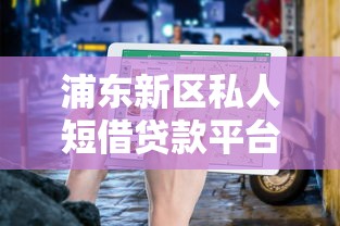 浦东新区私人短借贷款平台推荐：正规机构+快速放款指南