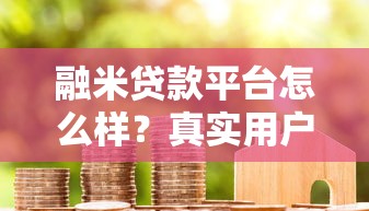 融米贷款平台怎么样？真实用户测评与申请攻略