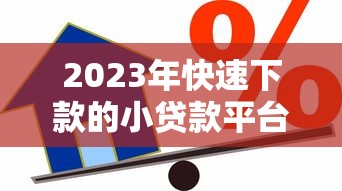 2023年快速下款的小贷款平台推荐：容易通过审核的借贷渠道