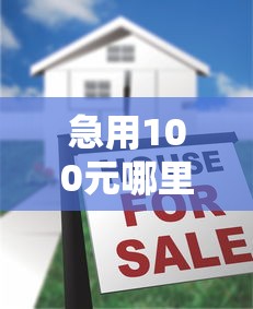 急用100元哪里能借？真实小额贷款平台推荐指南