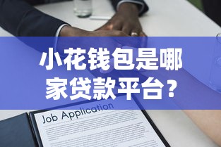小花钱包是哪家贷款平台？全面解析借款流程与注意事项